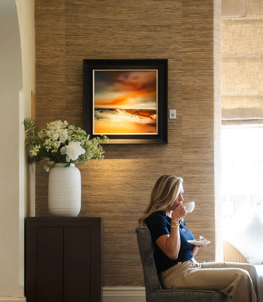 Between Hemipheres - International Contemporary Female Artist Carla Raads Brings Powerful Seascapes to The Grand Hotel This Summer